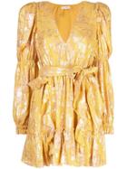 Ulla Johnson Floral Mini Dress - Yellow