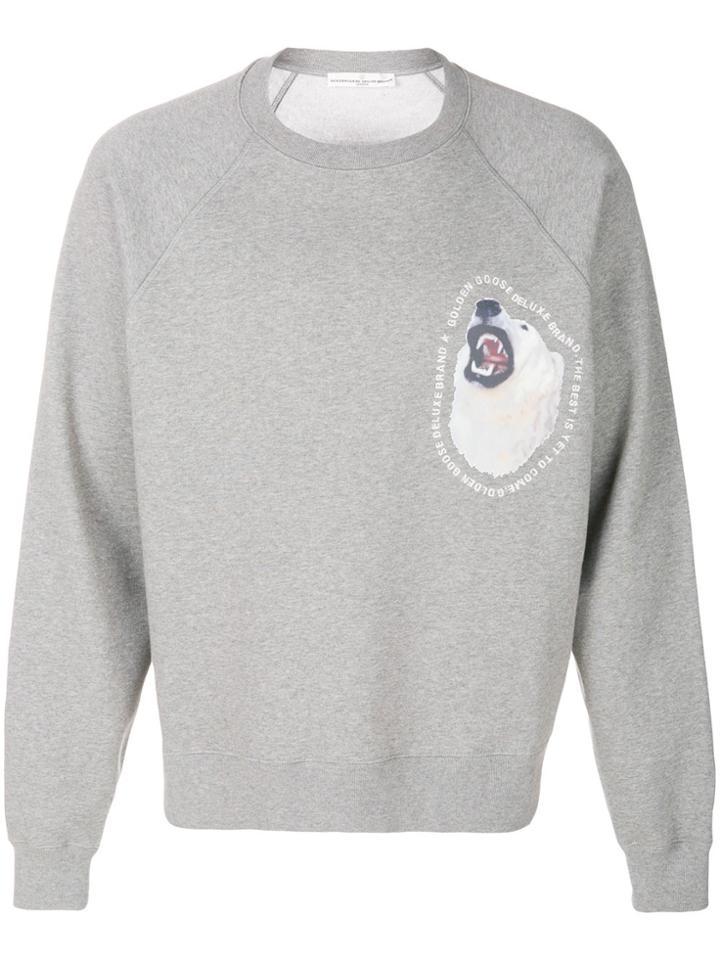 Golden Goose Deluxe Brand Polar Bear Sweatshirt - Grey