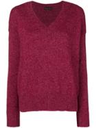 Etro Loose Fitted Jumper - Red