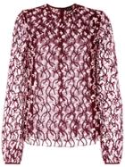 Giambattista Valli Embroidered Flower Shirt