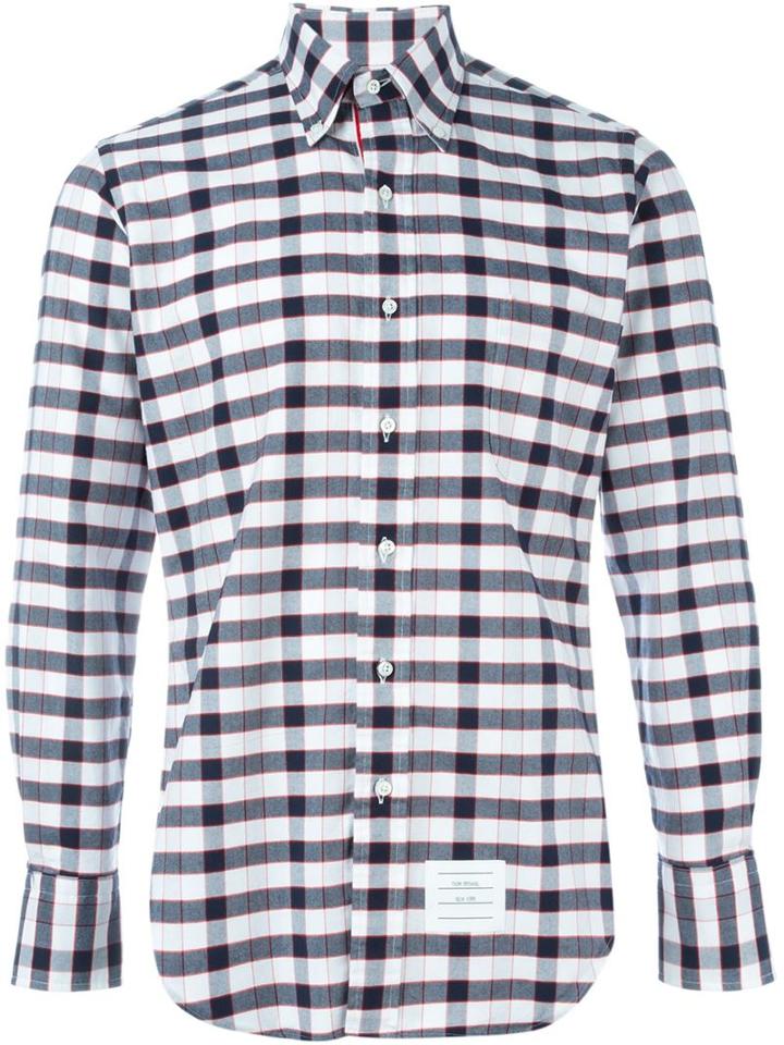 Thom Browne Checked Shirt