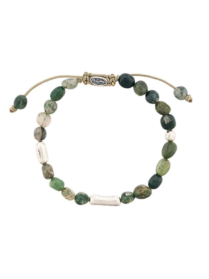 M. Cohen Stone Beads Bracelet - Green