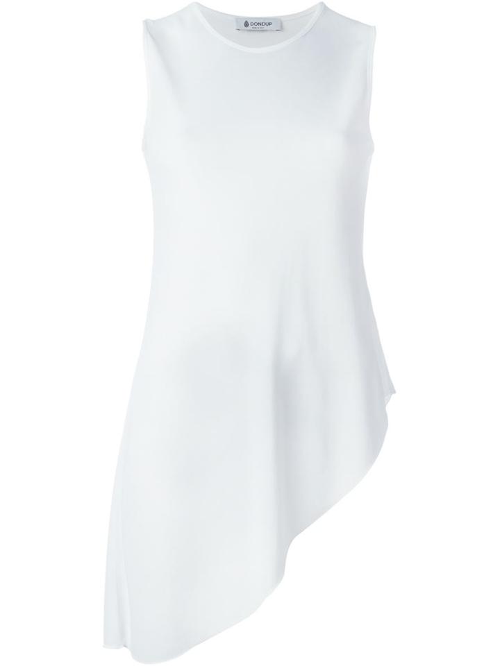 Dondup Anticlea Top, Women's, Size: S, White, Viscose/polyamide