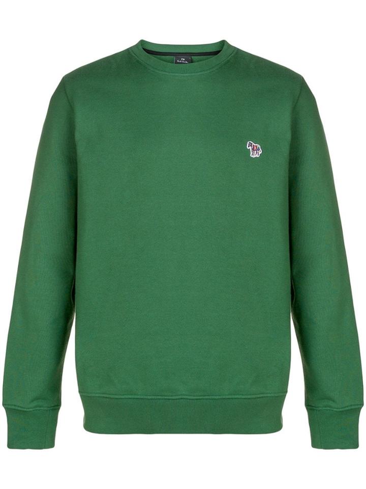 Ps Paul Smith Zebra Logo Sweatshirt - Green
