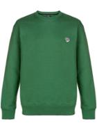 Ps Paul Smith Zebra Logo Sweatshirt - Green