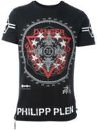 Philipp Plein 'danger' T-shirt, Men's, Size: Medium, Black, Cotton