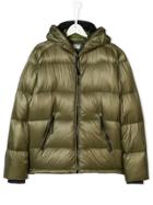 Cp Company Kids Teen Lens Detail Padded Jacket - Green