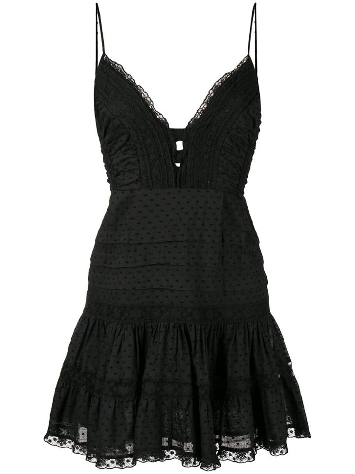 Zimmermann Short Flared Dress - Black