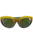 Dax Gabler 'n&deg;03' Sunglasses - Green