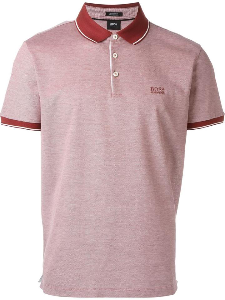 Boss Hugo Boss Contrast Collar Polo Shirt
