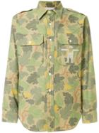 Walter Van Beirendonck Leaf Print Shirt - Green