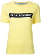 Guild Prime 'front Row Only' T-shirt, Women's, Size: 34, Yellow/orange, Cotton