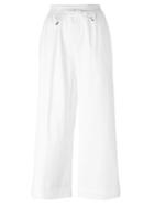 3.1 Phillip Lim Wide Leg Trousers, Women's, Size: 6, White, Cotton