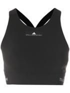 Adidas By Stella Mccartney High Intensity Climachill Bra Top - Black