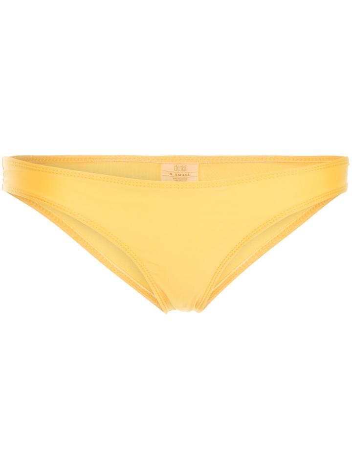 Duskii Classic Bikini Briefs - Yellow & Orange