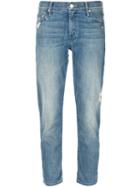 Mother Cropped Jeans, Women's, Size: 29, Blue, Cotton/spandex/elastane