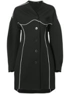 Tome Single Breasted Coat - Black