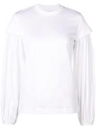Marques'almeida Fitted Long-sleeve Top - White