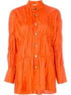Issey Miyake Vintage Crushed Shirt - Yellow & Orange