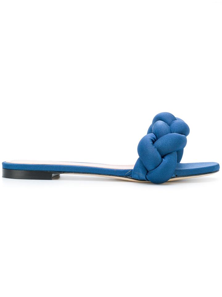 Marco De Vincenzo Open-toe Slippers - Blue