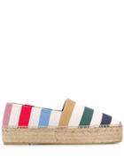 Sonia Rykiel Striped Espadrilles - White