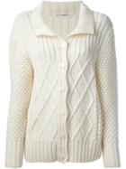 Yves Saint Laurent Vintage Aran Knit Cardigan