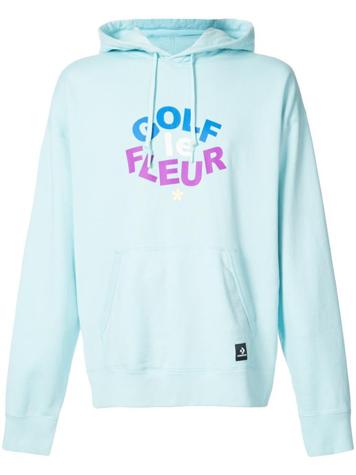 Converse Printed Hoodie - Blue