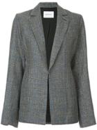 Georgia Alice Checkered Blazer - Grey