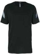 Stone Island Shadow Project Paint Stripe Detail T-shirt - Black