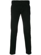 Entre Amis Straight-leg Suit Trousers - Black