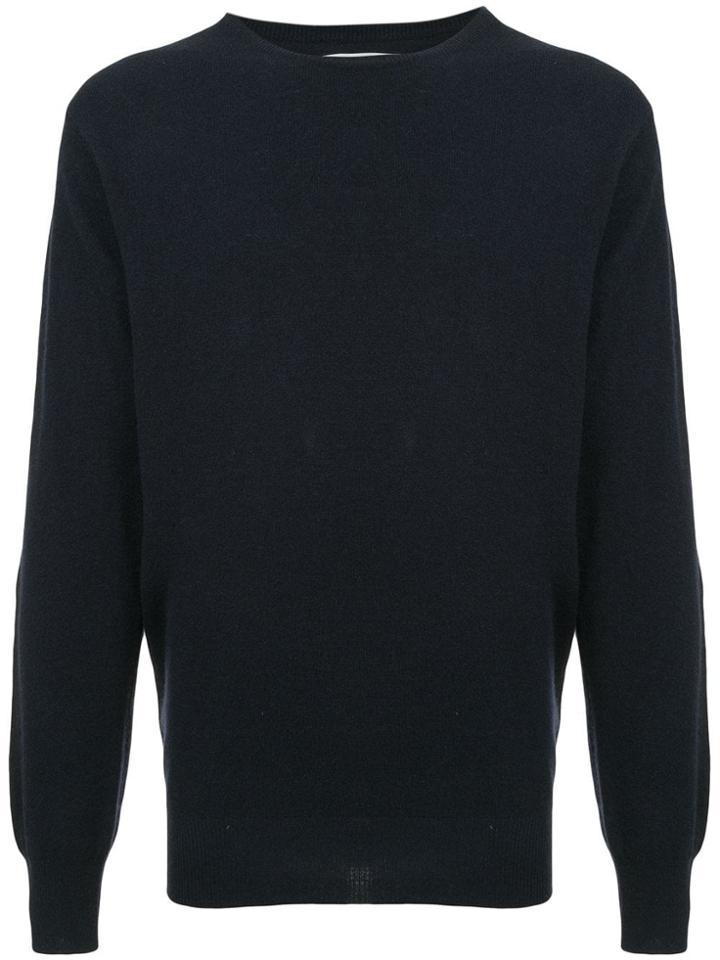 The Goodpeople Knitted Sweater - Blue