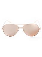 Linda Farrow 'linda Farrow 128' Sunglasses - Neutrals