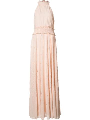 Zac Zac Posen 'calypso' Gown, Size: 0, Pink/purple, Polyester