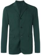 Jil Sander - Three-button Blazer - Men - Cotton - 54, Green, Cotton