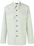 Calvin Klein 205w39nyc Structured Chest Pocket Shirt - Green