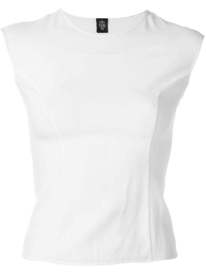Eleventy Fitted Tank Top