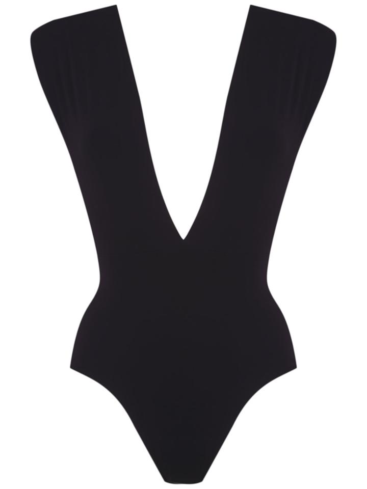 Haight Deep V-neck Swimsuit - Black