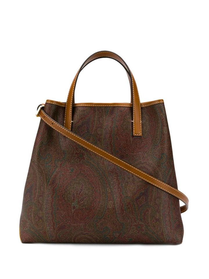 Etro Paisley Tribe Tote - Brown