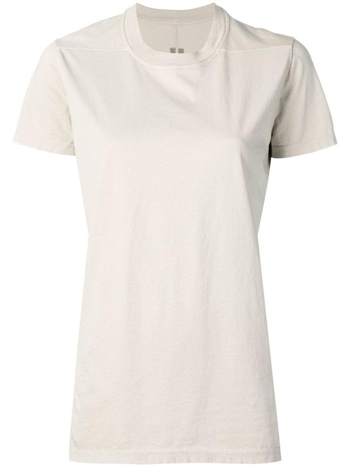 Rick Owens Drkshdw Jersey T-shirt - Neutrals