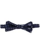 Etro Paisley And Dotted Bow Tie - Multicolour