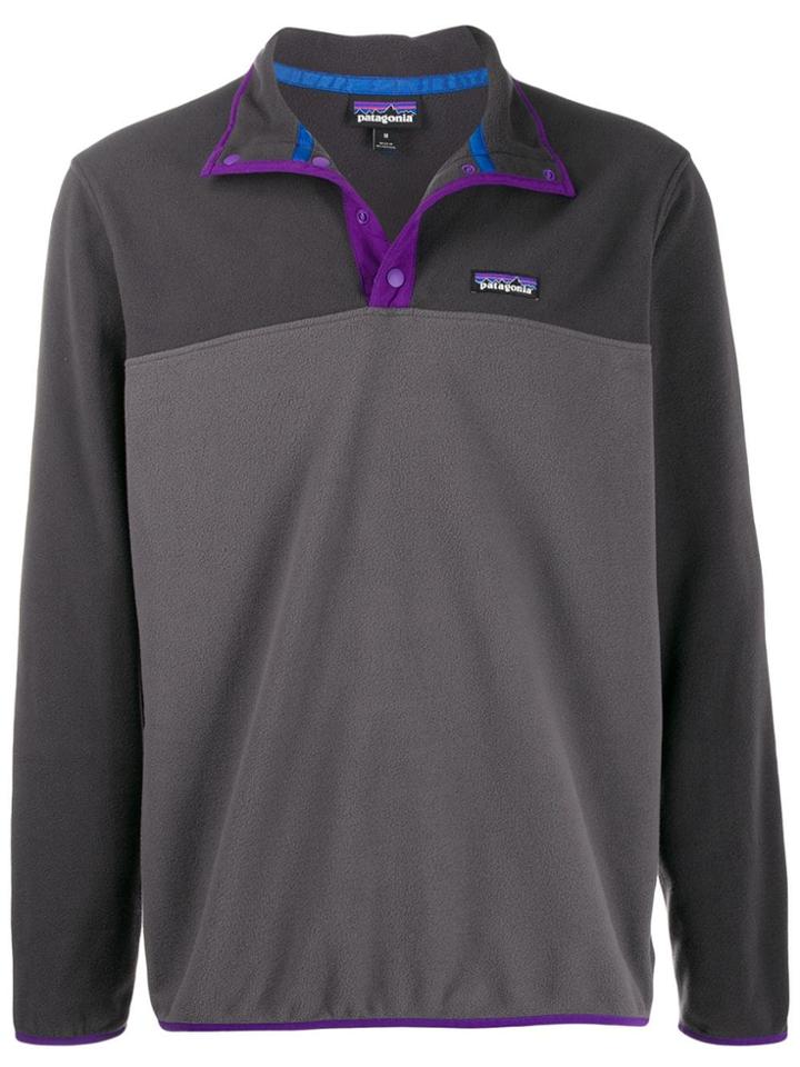 Patagonia Split-tone Pullover Sweatshirt - Grey