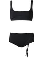 Proenza Schouler Waist-tie Bikini, Women's, Size: Small, Black, Polyimide/spandex/elastane