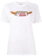 Ganni Harway Love Dog Print T-shirt - White
