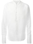 Greg Lauren Tux Shirt, Men's, Size: 2, White, Linen/flax