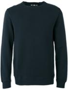 Blk Dnm Plain Sweatshirt, Men's, Size: Large, Black, Cotton