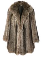 Christian Dior Vintage Possum Fur Coat - Brown