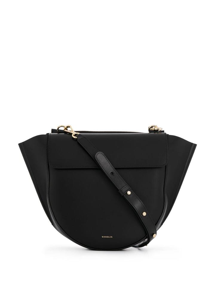 Wandler Hortensia Trapeze Shoulder Bag - Black