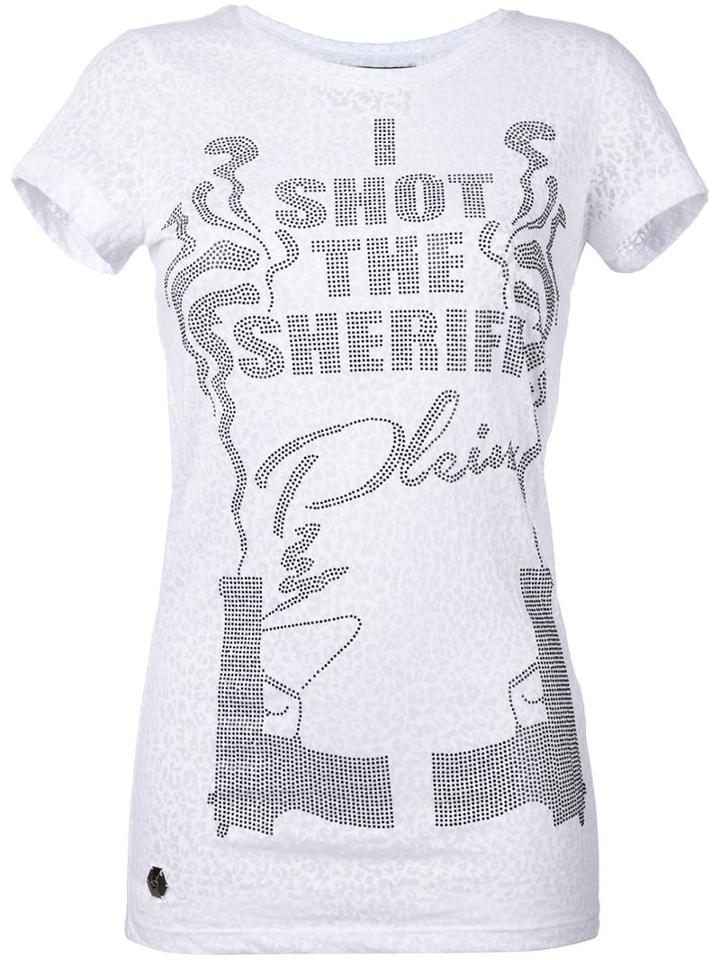 Philipp Plein East Wemyss T-shirt, Women's, Size: Large, Cotton/polyester