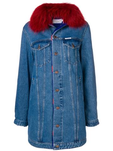 Forte Dei Marmi Couture Denim Coat - Blue