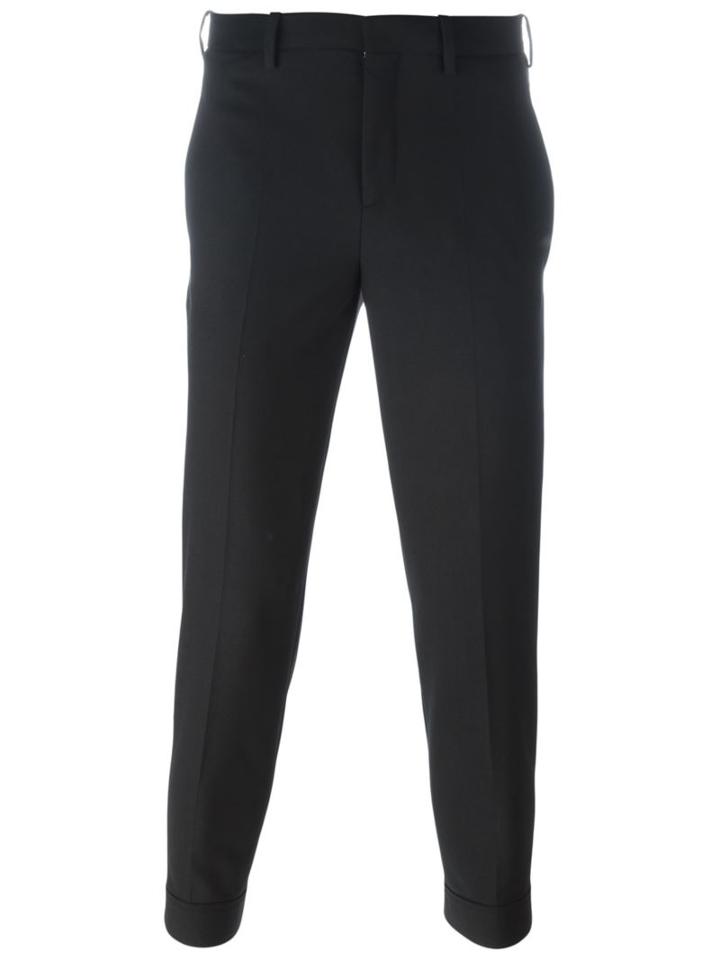 Neil Barrett Slim Fit Cropped Trousers